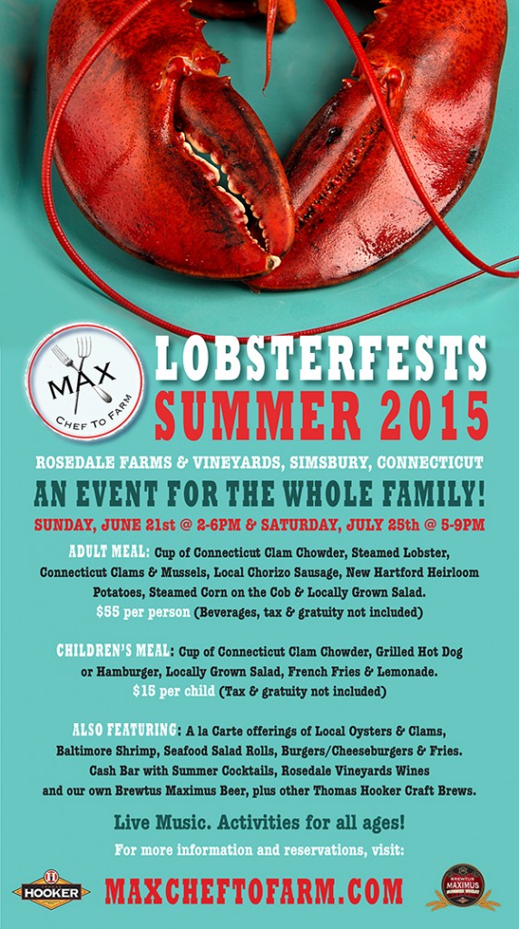 Lobsterfests Summer 2015! Max Blog