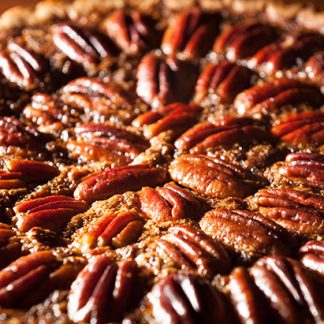 It’s impossible to go wrong with pecan pie.